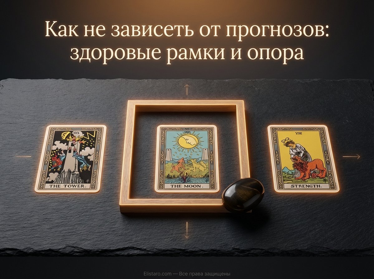 Как не зависеть от прогнозов: здоровые рамки и опора